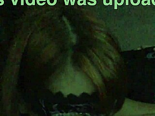 redhead wakes late night for cock sucking and ass play