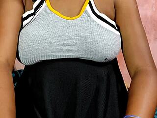 Beautiful horny babe roleplays punishment sex with neighbor boyfriend!