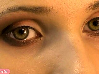 Jeny Smith Teases Feet in Red Corset Stockings Shoot