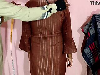 Desi bhabhi pussy groped by tailor then fucked hard at ranch!