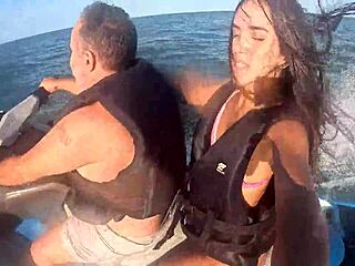 brazilian teen's wild jet ski beach ass adventures in guarujá