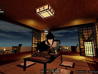 quick sneaky fuck pounding my oblivious stepsis pussy before she notices in roblox game heat