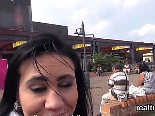 Seduced Czech cutie shop POV pounding?