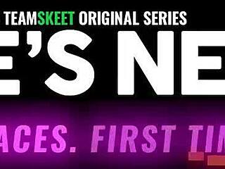 Innocent teen newbie strokes and sucks massive interracial cock pov till cumshot.