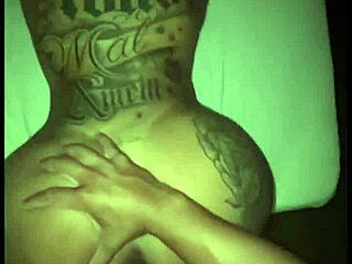 depraved bbw wife gets monster black cock anal gaping from young bull while cuckold husband watches