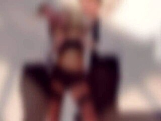 Honey trap lures babe into cum-covered group pussy tease