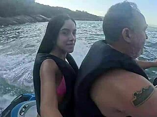 brazilian teen's wild jet ski beach ass adventures in guarujá