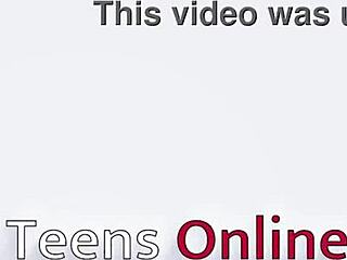 teacher roughly fucks 18yo emo student in uniform cosplay