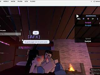 hey papi this cute fat milf's footjob feels so damn good