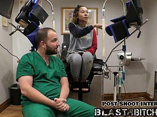 Kalani Luana's double dick suck leads to doctor's deep pov pounding