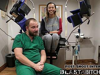 Kalani Luana's double dick suck leads to doctor's deep pov pounding