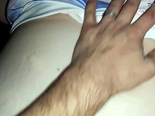 What Happens When You Blindfold Your Chubby Blonde Wife on Bed?