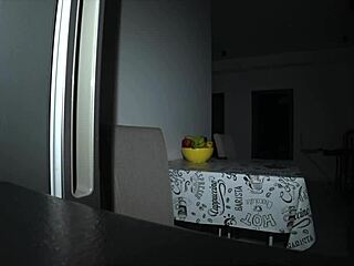 Heartbroken As Wife Takes Neighbor's Cock In Kitchen Anal