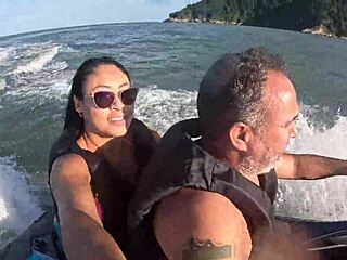 brazilian teen's wild jet ski beach ass adventures in guarujá