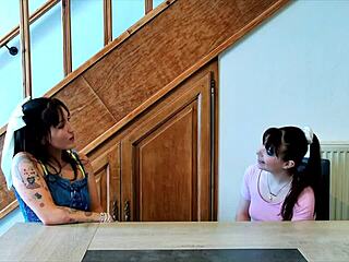 tutty from cherbourg shows big natural tits.