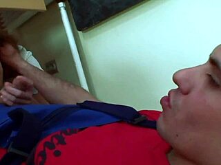 gorgeous blonde slut deepthroats my monster cock then rides hard