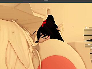 i crave dxrk's futanari big tits ass monster cock action