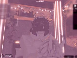 i finally fuck hot demon girl doggystyle creampie after game