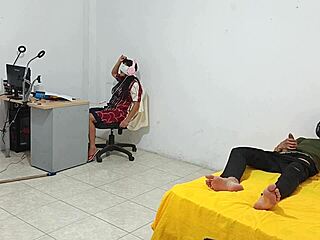 step sister watches me stroke huge cock while sitting close