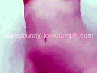 taiwanese bunny slut ailuolu dances flashing pierced tits and pussy