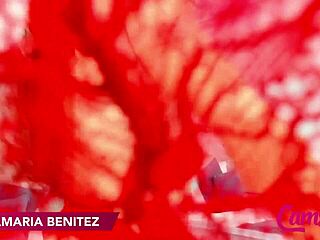 don't you love watching anamaria benitez tease her shaved pussy with toys and suck barefoot in lingerie?