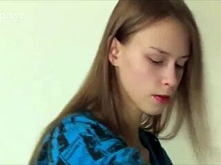 wanna see this huge-titted russian teen 18+ finger her tight young cunt?