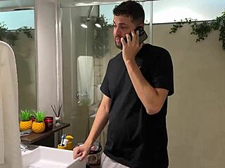 roommate catches me fucking doll then fucks me instead