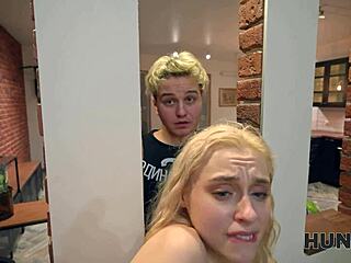 hunt4k russian blondie trades tight pussy for hot deals pov