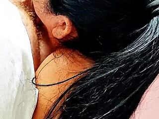 Playing cock in bed before mom arrives