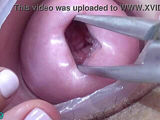 hey check this lesbian squirting piss straight into another's uterus tube!