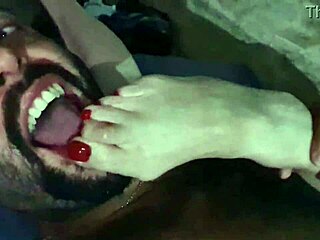 80-Year-Old Redhead Granny Takes Huge Cock Anal Foot Fetish!