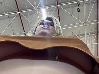 guy secretly films woman tweaking tits while supermarket shopping