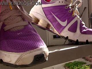 ever wonder what's under those dirty sneakers outdoors?