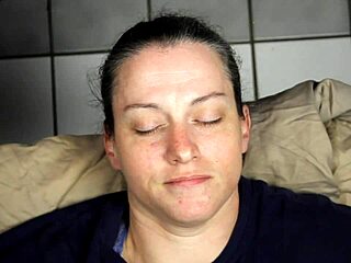 Huge Homemade Facial Blasts Cum Covering Eyes Completely