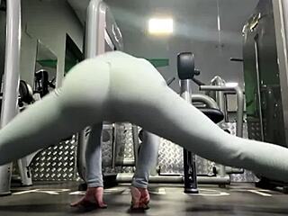 Intense Public Gym Fucking And Raw Teen Training