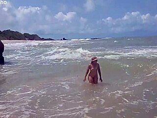 african blonde wife creampied outdoor by monster cock hubby!