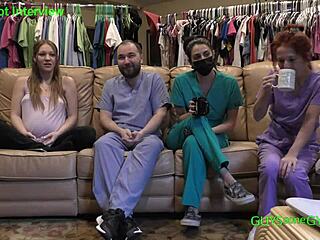 MAVERICK WILLIAMS GETS NURSE ANAL FINGER PROBED!