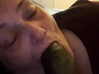 Milf Midget Deepthroats Monster BBC Ball Licking