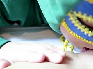 Thai guy licks Japanese schoolgirl pussy screaming in hotel