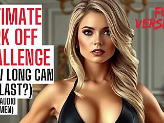 naughty jerk off challenge tests how long you last with erotic joi asmr audio