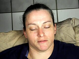 Huge Homemade Facial Blasts Cum Covering Eyes Completely