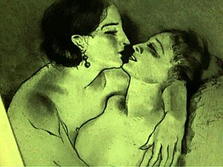 vintage erotic drawings capture antique passion and desire