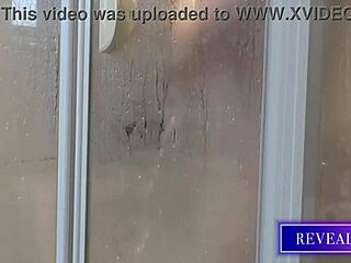 Hey, check this hot italian milf's steamy shower tits play