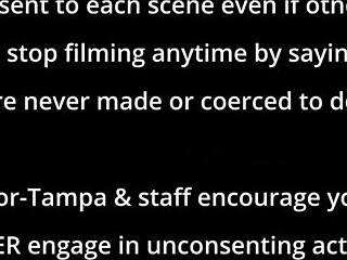 does misty addams spread latex-gloved feet for anal fingering tickle?