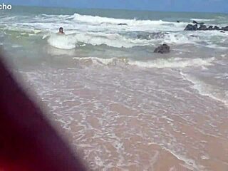 african blonde wife creampied outdoor by monster cock hubby!