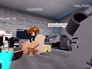 nerd plows bimbo slut