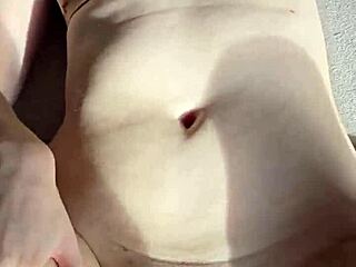 rubbing my shaved pussy leads to juicy huge cum explosion!!