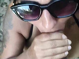 gostosa esposa chupando pau na praia publica gozada facial adao e eva