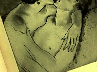 vintage erotic drawings capture antique passion and desire