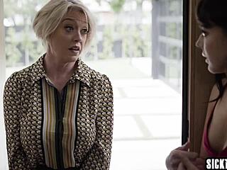 Dee Williams And Whitney Wright Caught Fucked By Milf Husband's Big Cock!